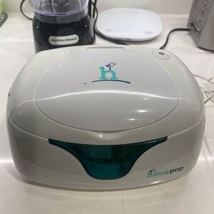 hiccapop Wipe Warmer with Blue Accent